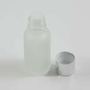 Förvaringsflaskor droppflaska olja 20 ml kosmetisk container kvinnor glasflaskor hår med propp