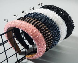 ヘアバンドヘッドバンドヘアジュエリービーズアクセサリー女性用のビーズ付きアクセサリー6576070