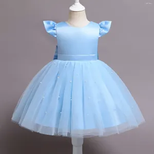 Girl Dresses Baby BAMBINO BAMBINI BASSI BAMBINI FLOORE ELEGENTE CONTRINE PER PARTTA TUTU ABRESTO BAMBINI BAGNI BAPMO ABBIGLIAMENTO Formale