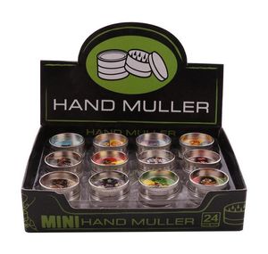 2020 Grinder 2 Layer Mini Metal Grinders Muller для сухой травы Grinder 30 мм.