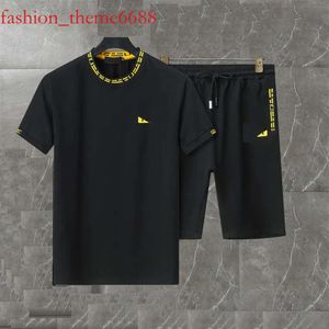 Мужчины Sweatsuits Set Shorts Shirt Designer Designer Track Crest Trained Eye Patter