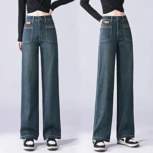Kvinnors jeans 2024 vinter kvinnor.
