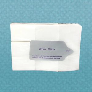 Nail Gel 900pcs Polish Remover Disposable Lint-Free Wipe Clean Wipes Cotton Pads Tools Make Up Pad (White)