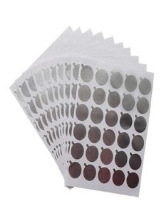 300pcsset Disposable Sticker Pallet Eyelash Glue Holder Paper Eyelashes Extension Pads Stickers Stand on Lash Supplies 2cm 11935170427