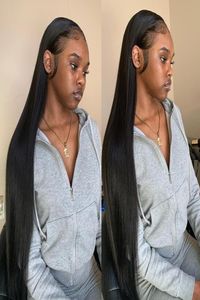 Brazilian straight body wave hair 4 bundles with closure on 40quot 32 30 28 26 inch and 4x4quot sunny beauty hairs ishow4334023