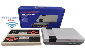 620 em 1 novo console de videogame sem fio de 8 bits 24g pode armazenar 620 jogos Caixa de console de TV retro AV Output Dual Player Controller8758034