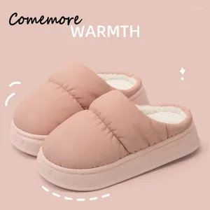 Slippers Comemore Mulheres Indoor Outdoor Wear Bottom espesso macio Design fofo de moda Feminina sala de estar Eva