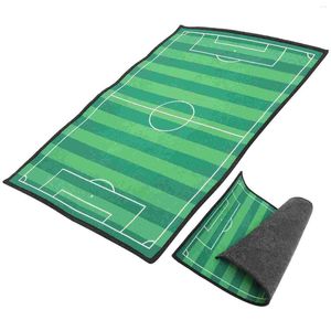 Mattor flanell matta mini fotbollsfält golvmatta badrumsskid motstånd för rummet hem