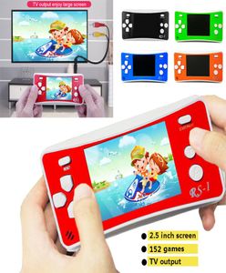 RS1 Handheld Game Console Classic FC Retro Oyunlar Oyuncu 8bit Taşınabilir Kids Elektronik Oyunlar Eğlence Oyuncakları El Oyunu Mac7712836