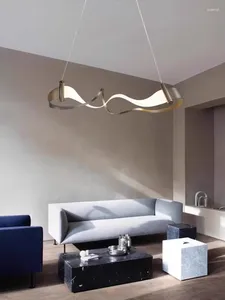 Люстры Италия Уникальное домашнее декор дизайн Luster Desurnated Luxury Hanging Main Lames Светодиодные светодиодные огни для гостиной