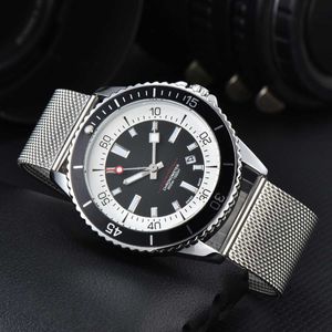 Watch watches AAA 2024 New Mens Watch Trendy and Fashionable Mesh with Quartz Watch