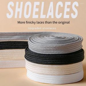 Schuhteile 4pair Doppelschnüre Casual Sneakers Flat Shoelaces Quality Seilgeschwindigkeit für Schuhe 100/120/140/160 cm Zubehör