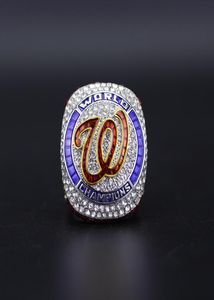 2020 HELA WASHINGTON2019 2020 Nationals World Series Champions Baseball Team Championship Ring Presents To Fans US Size 9133394405