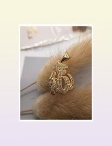 Designlogo Love Necklace for Wome rostfritt stål Tillbehör Zirkon Fire Halsband för kvinnor smycken gåva3899529