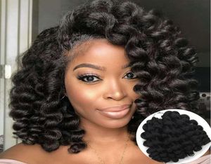 8039039Jamaican Bounce Crochet Hair Ombre Jumpy Wand Curl Synthetic Braiding Curly Crochet Braid Hair Extensions 80gP2501640