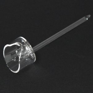 Quarz -Kohlenhydrat -Kappen mit 27039039 Seitengriff 15 mm Dicke für 20 mm Außendimeter Quarz Banger Nägel Bong Öl DAB Rig AC5225734