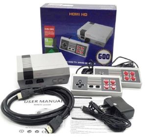 Game Console HD Mini Classic TV CoolBaby 600 Model Videospel handhållen spelkonsol för 600 NES HD -spelkonsol Julklapp7571544