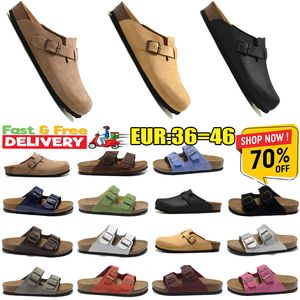 Neue Designerin Herren Hausschuhe Sandalen für Frauen verstopfen Sandale Sommer Männer Frauen rutschen schwarze weiße Wildleder -Lederschnalle -Gurtplattform FLIDE SBIDE SANDALE