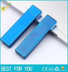 usb charging ultrathin windproof lighters double arc pulse arc creative usb electronic cigarette lighter7189410