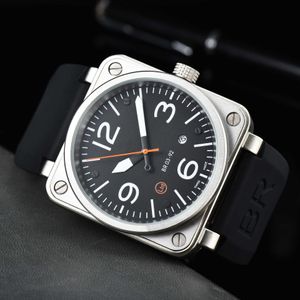Zegarki aaa dobre sprzedaż męskie wysokiej jakości kwadratowy Pusty Pusty BR Home Watch Męski zegarek