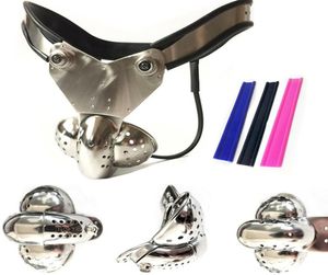 Dispositivo a cinghia in acciaio inossidabile regolabile alla curva modella-Y maschio BDSM CAGE BDSM Sex Toy9182693