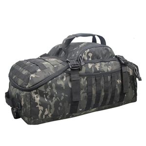 40L 60L 80L Sport Travel Bag Molle Military Tactical Backpack Gym Fitness Bag Large Duffle Bags for Camping Hunting Fishing 240423