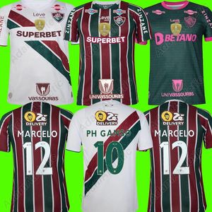 Jersey Fluminense 2024 Marcelo Fluminense Football Shirt 24 25 Ph Ganso Andre John Kennedy Marquinhos Jhon Arias Soccer koszulka