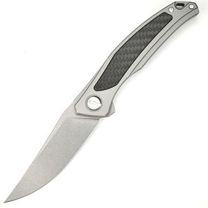 Requintado S35VN Aço dobrável Knife Caminhando Camping Campo de caça Faca portátil portátil Faca tática autodefesa portátil