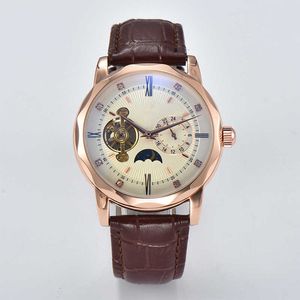 Watch watches AAA New Mens Business Fully Automatic Mechanical Watch with Full Function Belt Watch