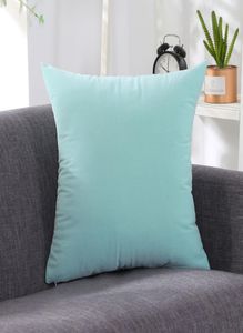 Solid Color Throw Pillow Coat Cushion Sofa Office Waist Backrest AA118128199