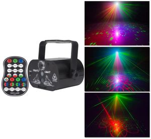 DJ Disco Stage Light Effect USB Charge Laser Light Projector Strobe Lighting For Holiday Christmas Home Wedding Birthday Dancing P1479487