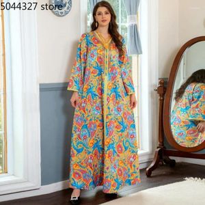 Abiti etnici Abiti africani per donne eleganti Abaya 2024 Dashiki Spring Summer Maxi Dress Ladies tradizionale Faita Dreaes