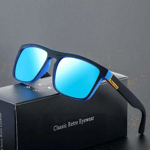 sunglases men Fashion Classic Square Polarized Brand Design Men Women Sport Outdoor Ladies Sun Glasses UV400 Goggle Gafa De Sol238r