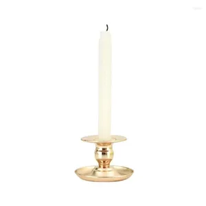 Thotochenti per candele 2 PCS Porta della stanza europea Elettroplate in ferro vintage Candlebro DECIVIONI DEGGIO DECIVI