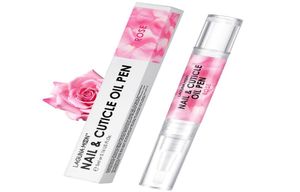 5ML Rose Smell Rapid Absorption Nail Cuticle Oil Dead Skin Remover Softener Cuticle Nail Treatment Nourish Toes Skin Manicure Tool9373235