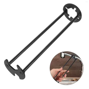 Kitchen Faucets Multifunctional Sink Wrench Tools Plumbers Plumbing Installation Steel Universal Double-ended