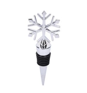 1Pc Christmas Snowflake Wine Bottle Stopper Zinc Alloy Wine Cork Wedding Favors For Barware Tools Kitchen Bar Tool Accessories D191416373