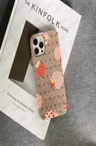 Lettera di lusso Love Heart Phone Case per iPhone 13 13Pro 12 Mini 12Pro 11 Pro X XS MAX XR 8 7 6 6S Plus Back Fashion Print Case to8154535