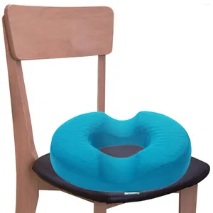 Pillow Donut Seat Adults Elderly For Office Chair Doughnut Pad Slip Resistant Removable Cover Memory Foam Zip