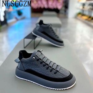 Sıradan Ayakkabı Deri Erkekler İçin Lüks Spor Ayakkabı Moda Italiano Casuales Office 2024 Zapatillas de Hombre