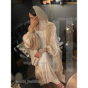 Moda moda moda roupas étnicas eid djellaba abaya dubai mangas de punho macio brilhante vestido muçulmano quimono dubai dubai vestido muçulmano islã abayas com cinto 639