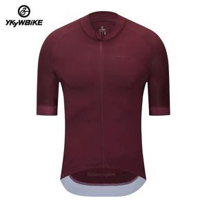 Jersey de ciclismo Ykywbike Rápida de manga curta de verão mtb camisa de bicicleta de bicicleta de bicicleta