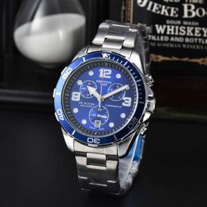 Watch watches AAA Commodity Business Mens Citroena Watch 6-pin Quartz Watch Multi functional DS dial Watch Mens Watch