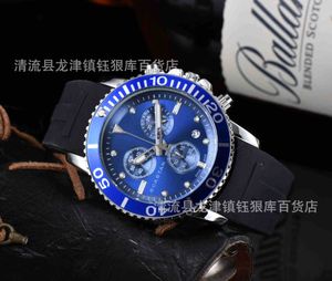 Watch watches AAA 2024 platform watch rubber band six pin quartz full function mens Watch