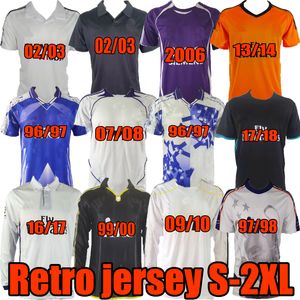 95 Retro 1994 Real Madrids Soccer Jersey 96 97 98 99 GUTI Ramos ZIDANE RAUL REDONDO 2000 01 03 05 07 09 10 12 13 15 CARLOS SEEDORF BENZEMA FIGO KAKA RONALDO