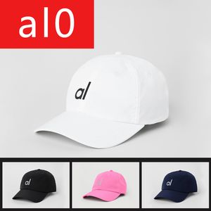 Designer Cap Alooo Hat Ball Cap Yoga Baseball Hat Fashion Summer Women Versatile Big Head Surround Show Face Face Liten Sunvisor Hat Wear Duck Tongue Hat for Travel