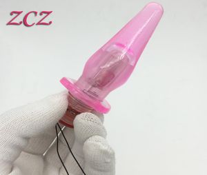 100 Vero PO VERO SUPER VIBRING ANAL Plug sex Toy Vagina Electric Butt Plug Toys Sex Products Products per uomini SX6161743406