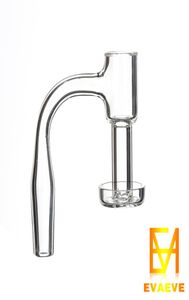 Super hohe Qualität vollständig schweißterp Quarz Vakuum Banger Rauchen 20mm Clear Joint 10 mm 14mm 18 mm männlicher weiblicher DAB Rig Einzelhandel Waterpi6500188