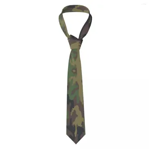 Papillaggio mimetico mimetico camo cravatto uomo casual poliestere 8 cm collo classico per accessori da camicia da uomo affari cravat