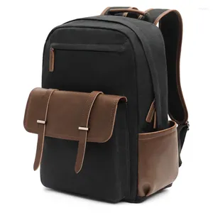 Backpack Men Casual 15 polegadas Laptop Bag de viagens de alta qualidade para o estilo europeu e americano Mochila Mochila